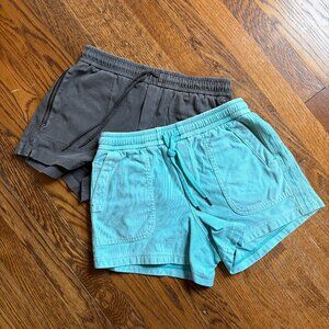 Athleta Farallon Shorts, 2 pair XS